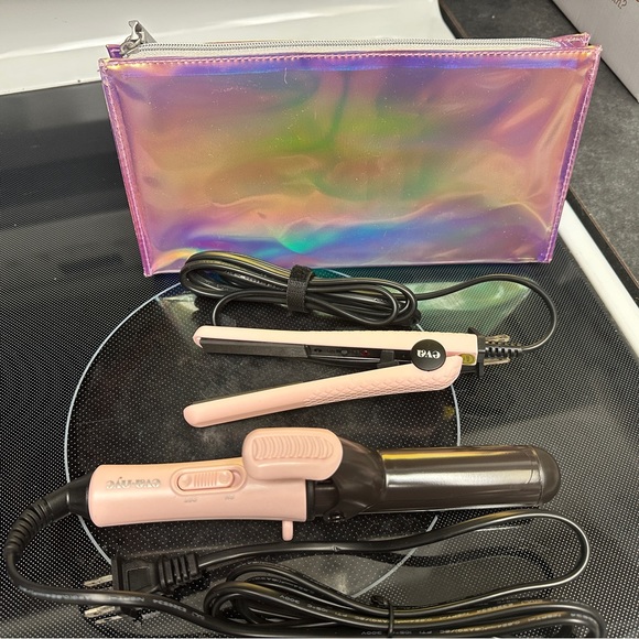 eva nyc Hair Eva Nyc Mini Straightener And Blow Dryer Set Poshmark